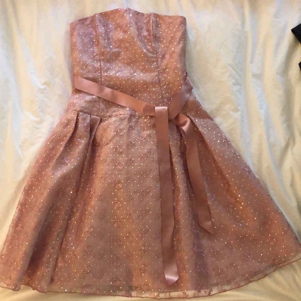 Sparkle Jessica McClintock cocktail dress